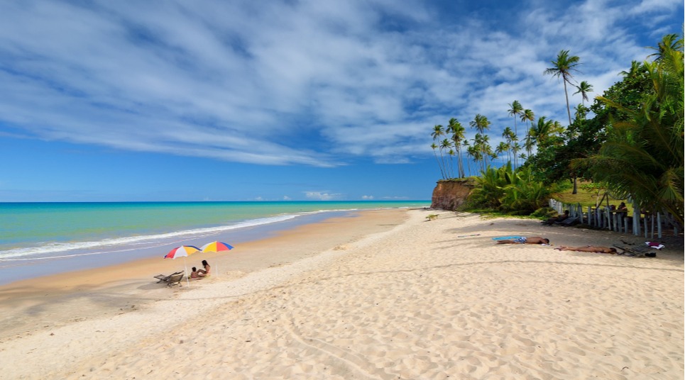 Praia de Cumuruxatiba